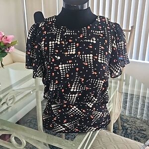 Vintage, natural silk BLOUSE.  ( only bundle of 3)